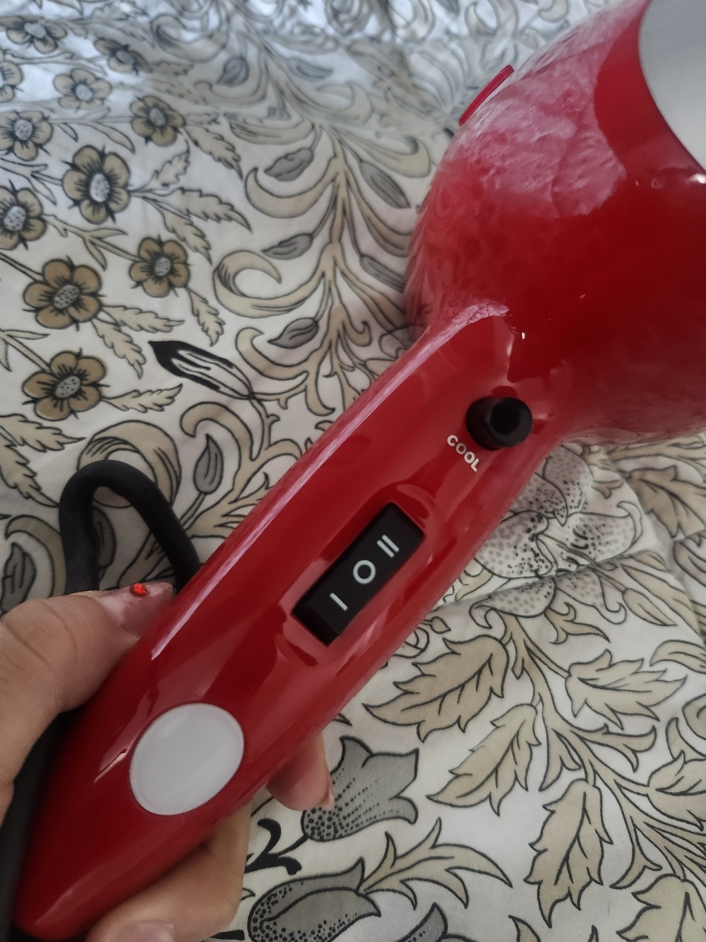 CHI/ULTA BEAUTY Red Handheld Hair Dryer with Diffuser - Picture 3 of 6